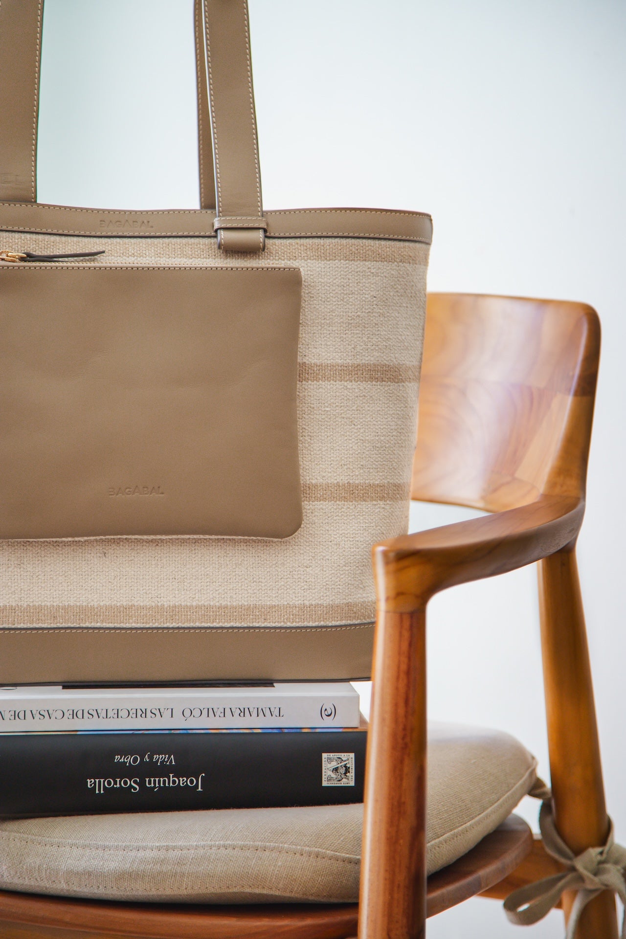 SHOPPER PADEL BAG "TRE" Sable Doux