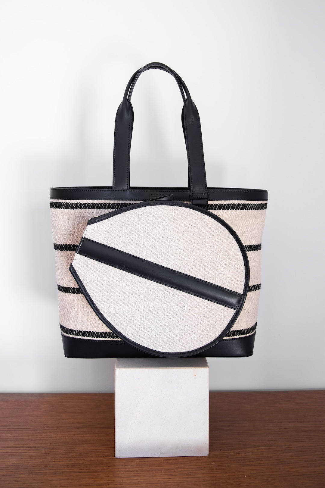 SHOPPER PADEL BAG "TRE" Noir Éclipse