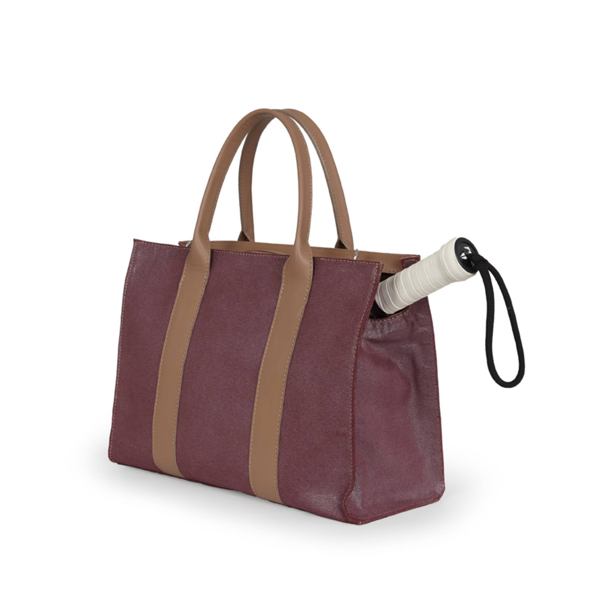 PADEL TOTE BAG - Burgundy