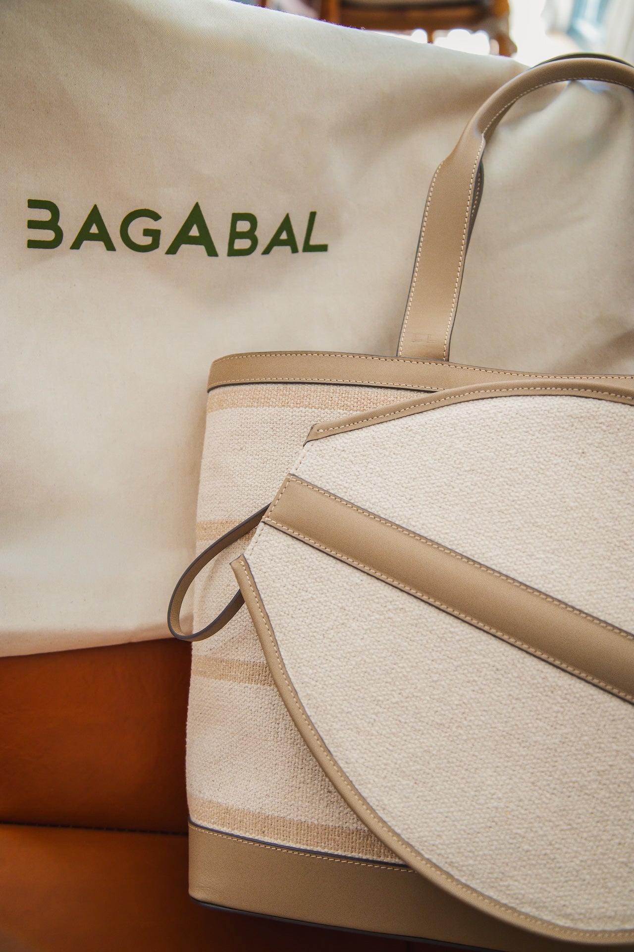 SHOPPER PADEL BAG "TRE" Sable Doux