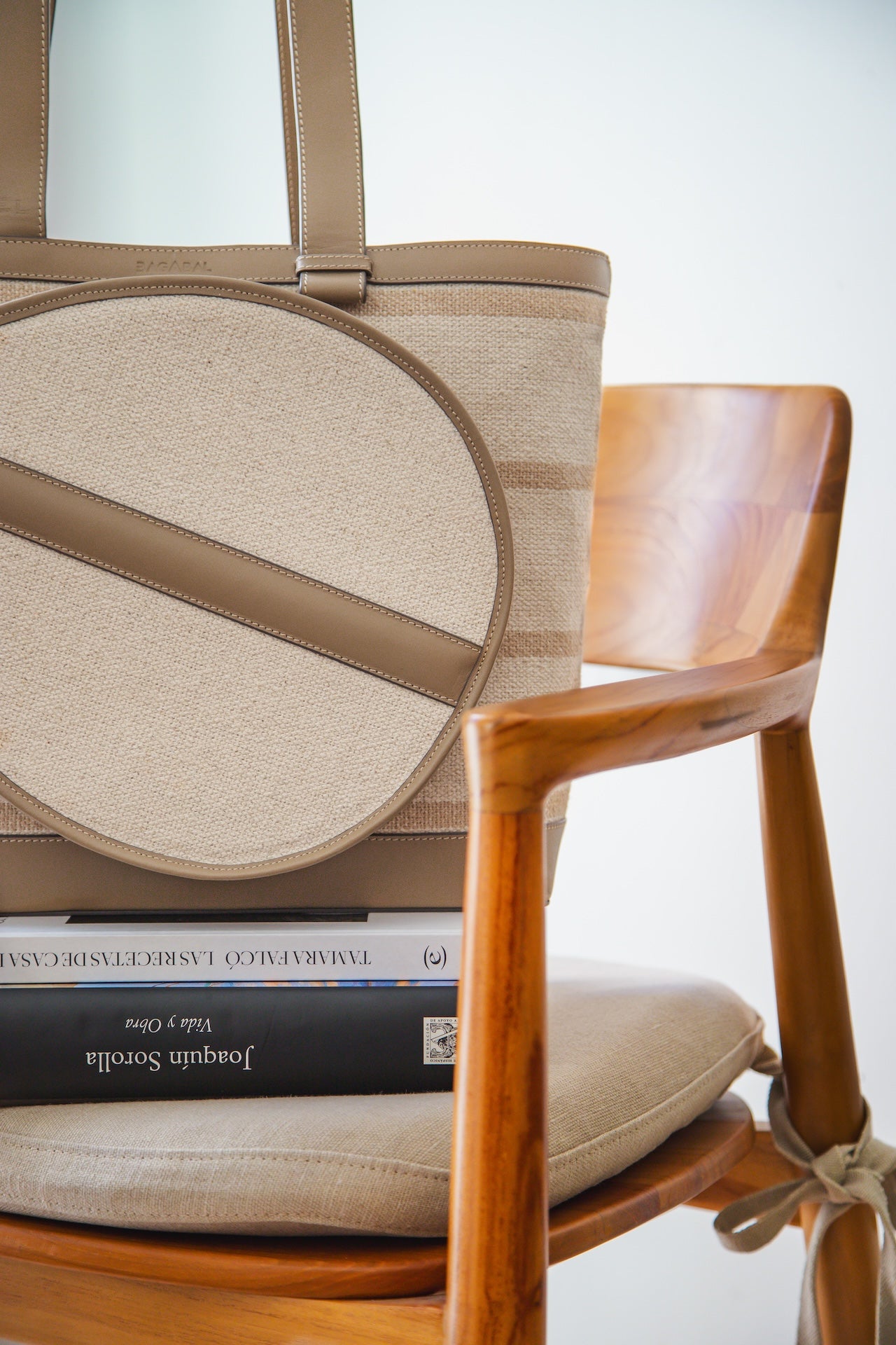 SHOPPER PADEL BAG "TRE" Sable Doux