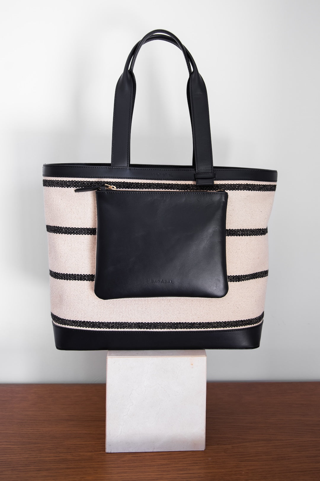 SHOPPER PADEL BAG "TRE" Noir Éclipse